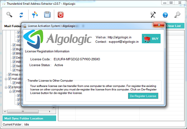 thunderbird email working