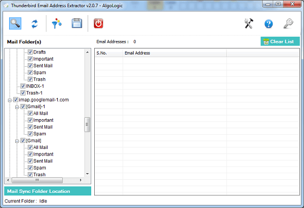 free thunderbird email extractor